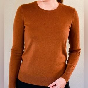Becool Crew Neck Sweater Terracotta Orange M
